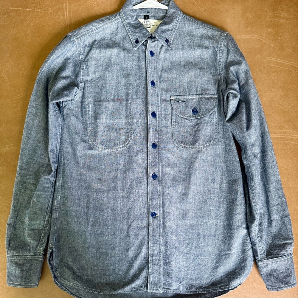 Rogue territory rgt chambray small work shirt